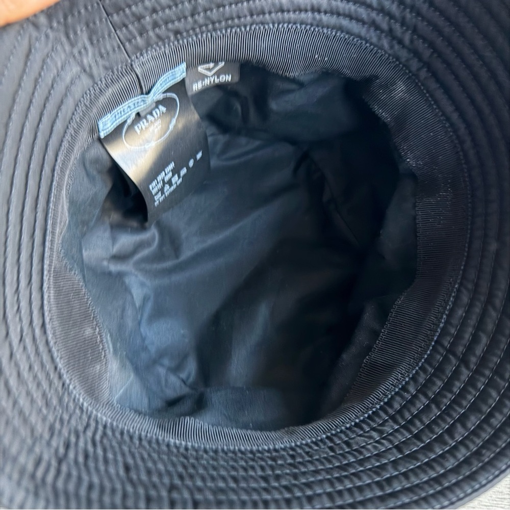 Prada Classic Black Bucket Hat - Picture 4 of 9